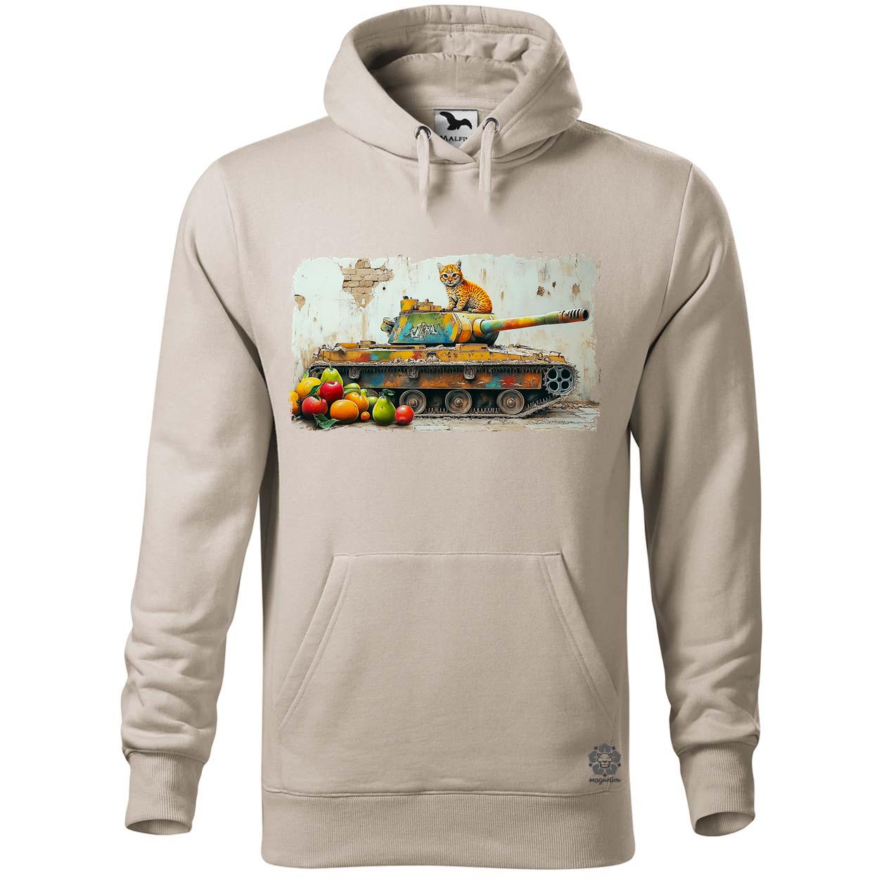 Tank és párduc graffiti v3 egyedi  pulóver 