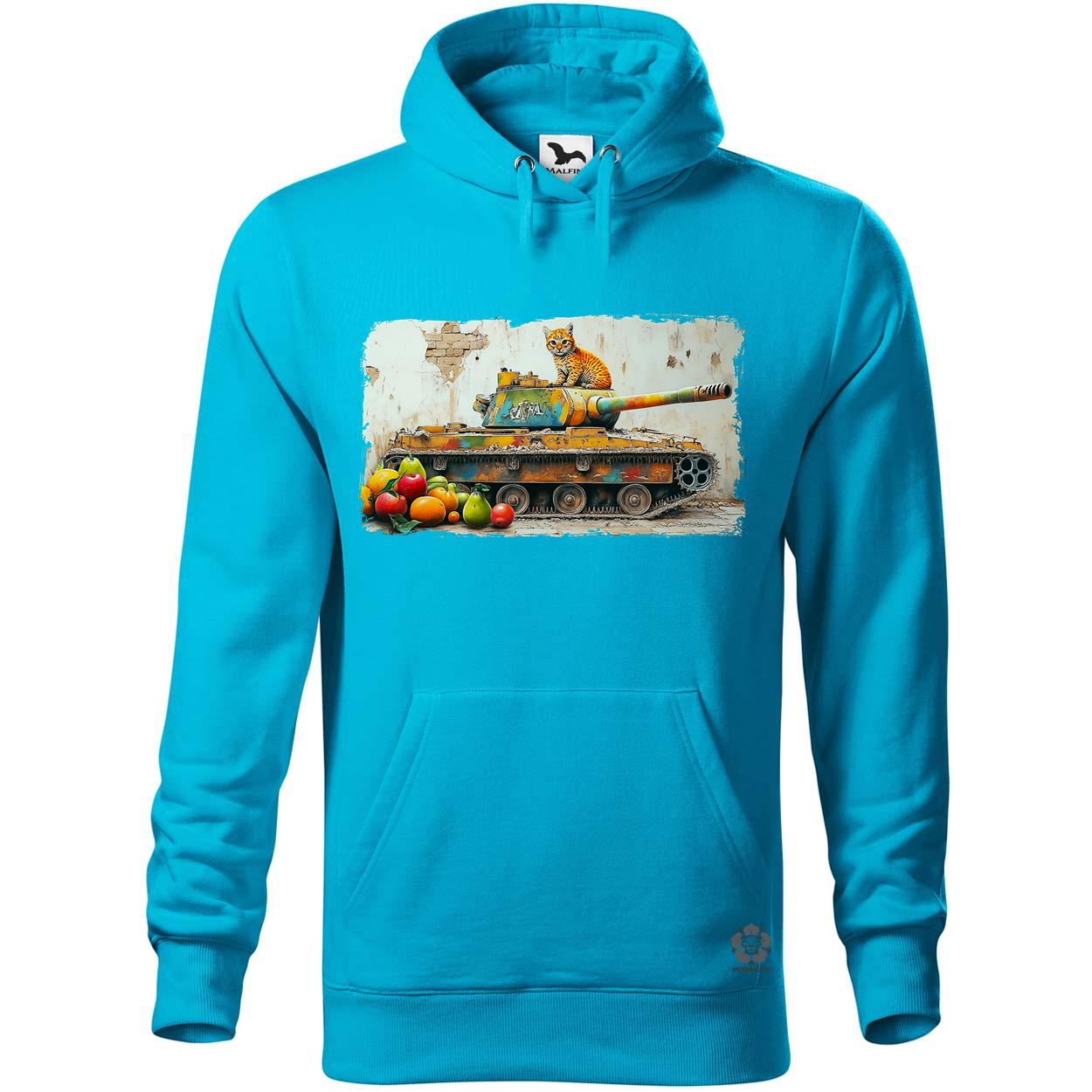 Tank és párduc graffiti v3 egyedi  pulóver 