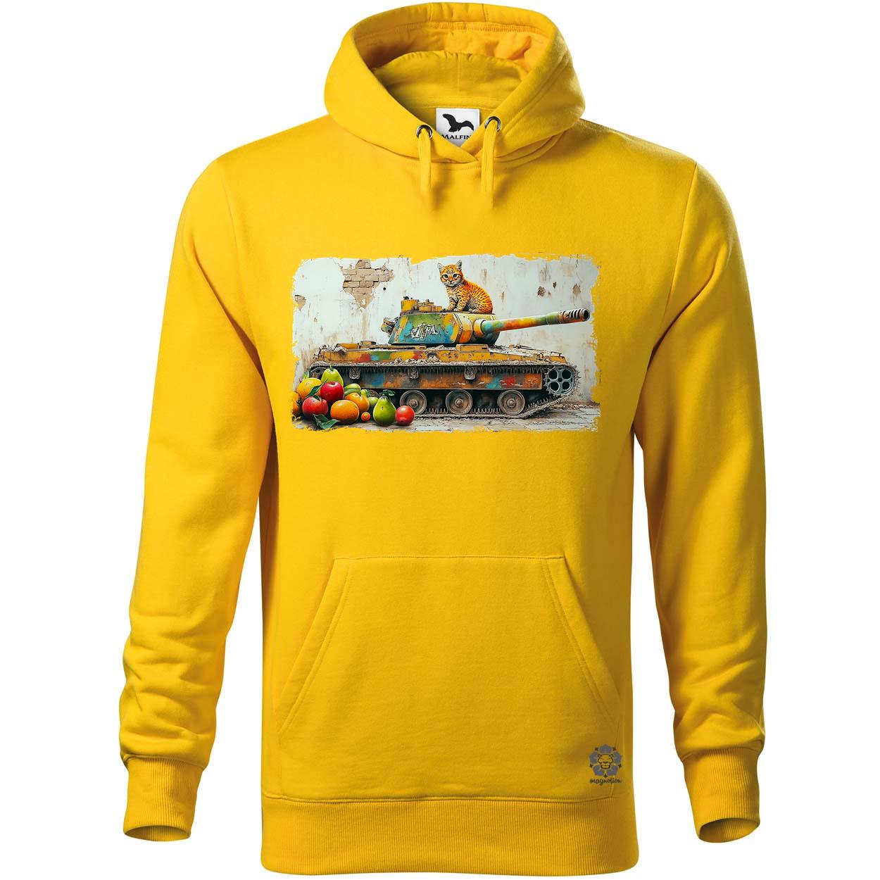 Tank és párduc graffiti v3 egyedi  pulóver 