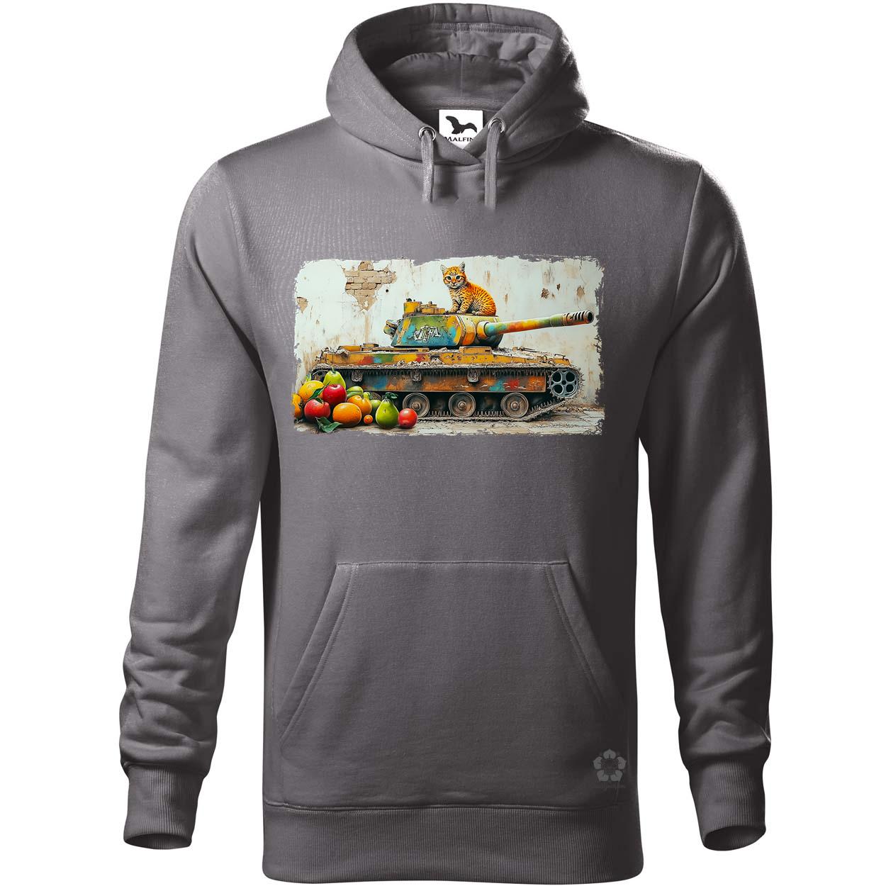 Tank és párduc graffiti v3 egyedi  pulóver 