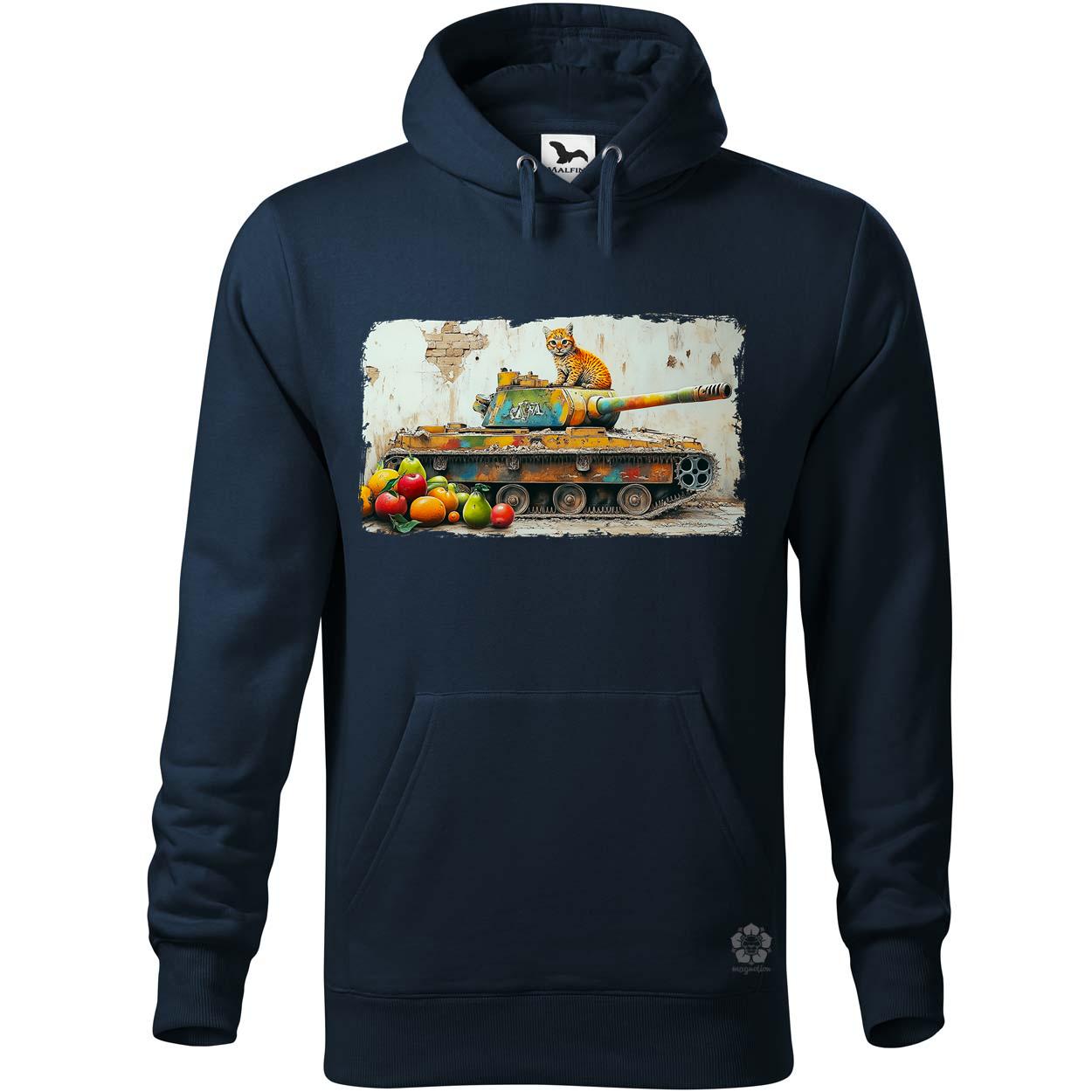 Tank és párduc graffiti v3 egyedi  pulóver 