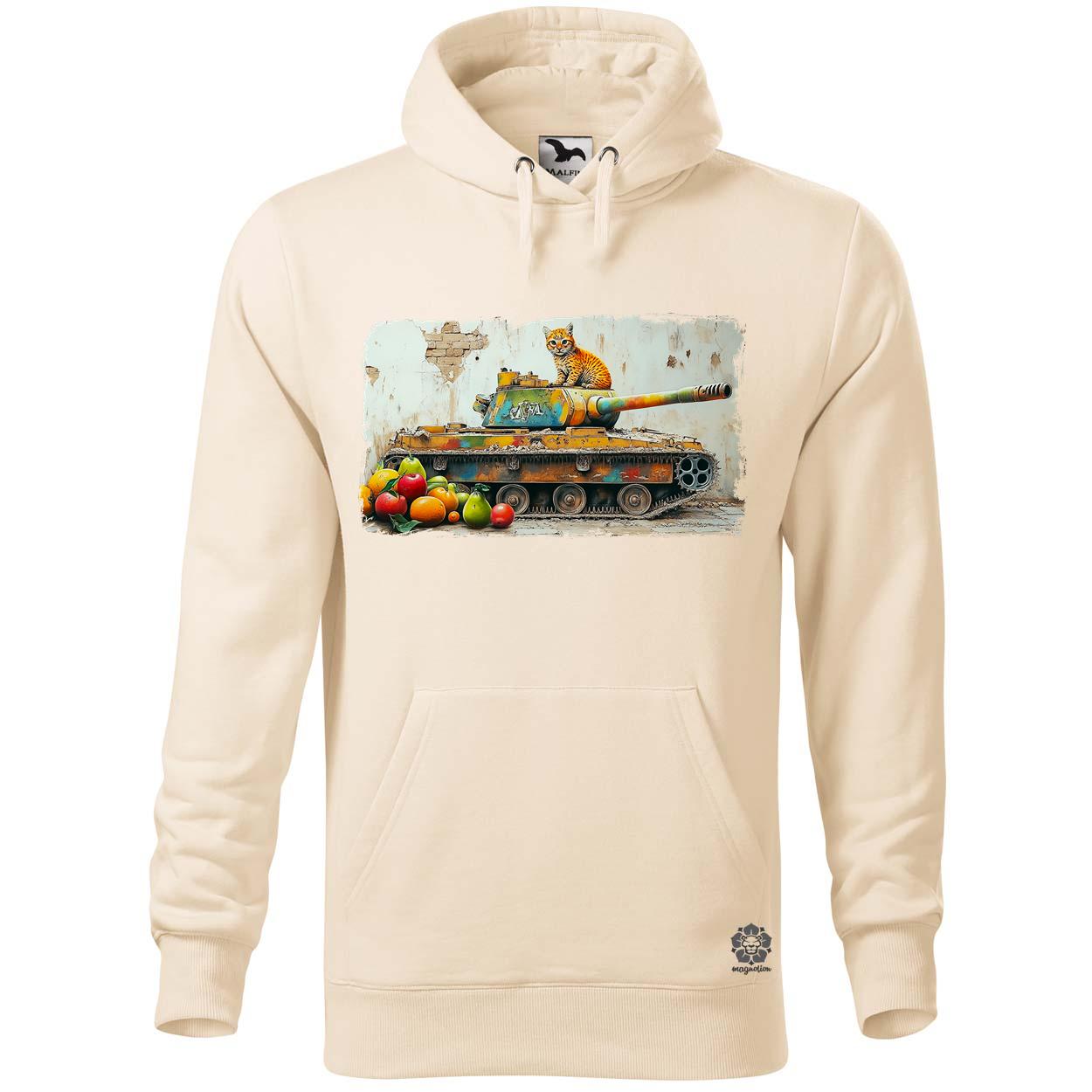 Tank és párduc graffiti v3 egyedi  pulóver 