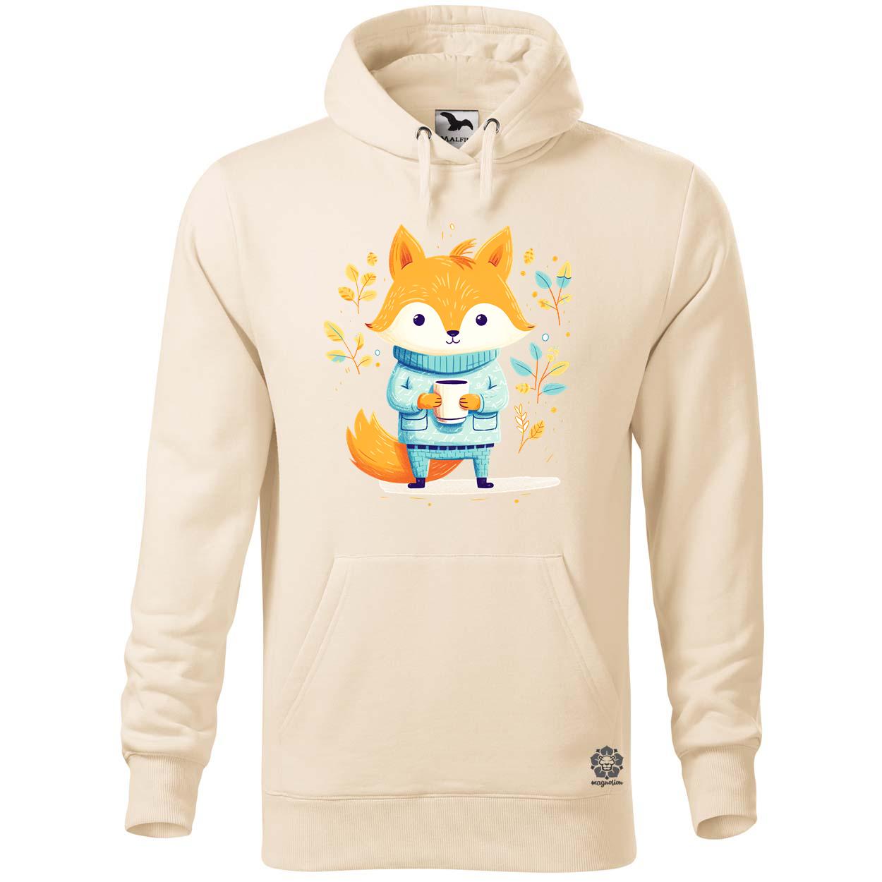 Cuki róka teázik v7 egyedi  pulóver 