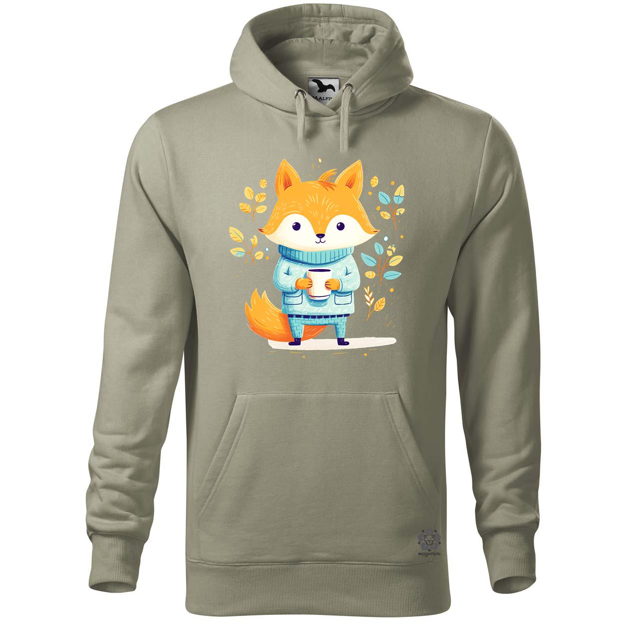 Cuki róka teázik v7 egyedi  pulóver 