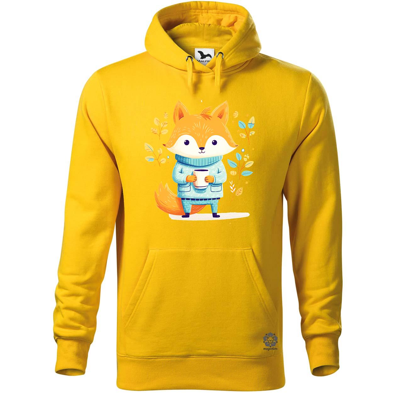 Cuki róka teázik v7 egyedi  pulóver 