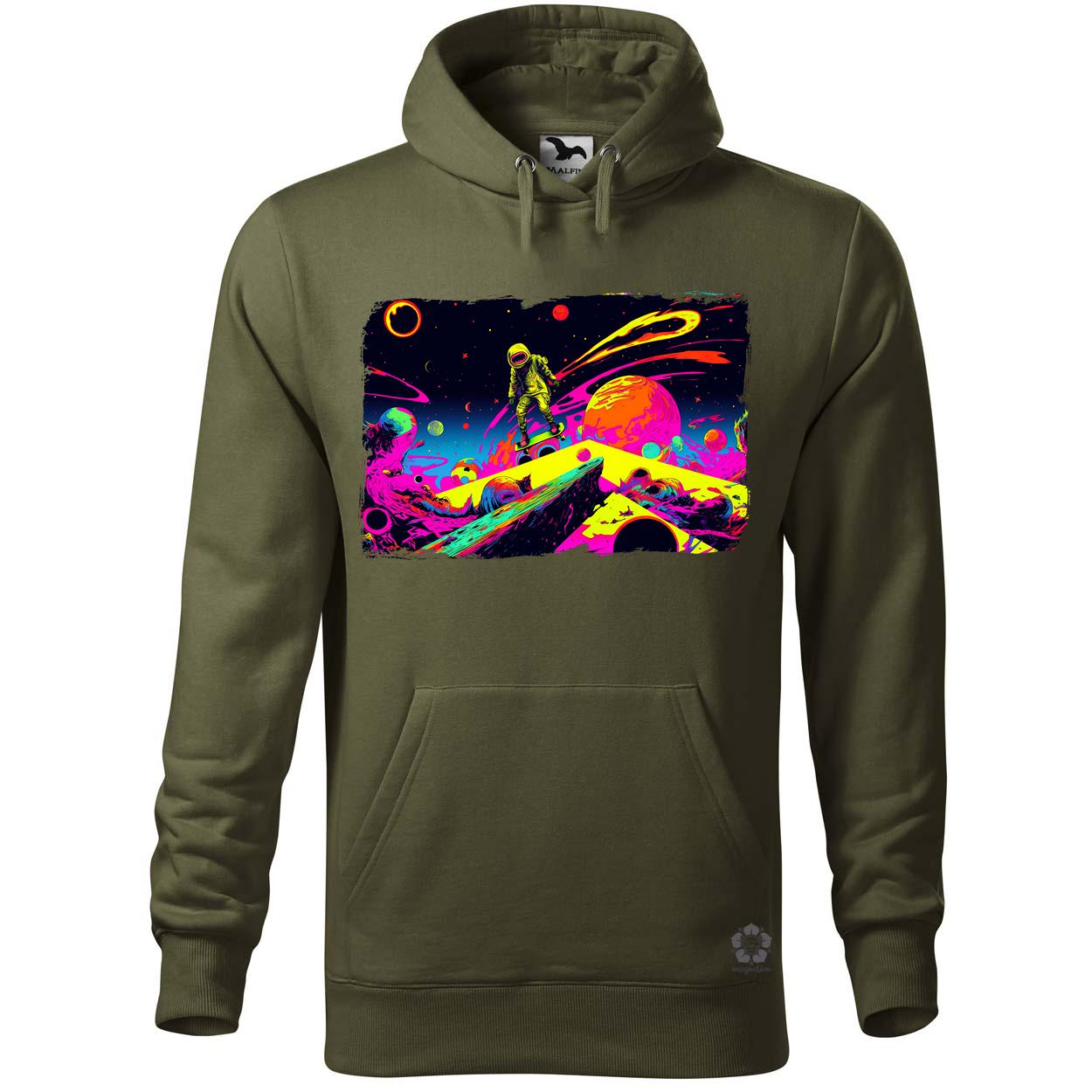 Multidimenzió ART deszkázás v3 egyedi  pulóver 