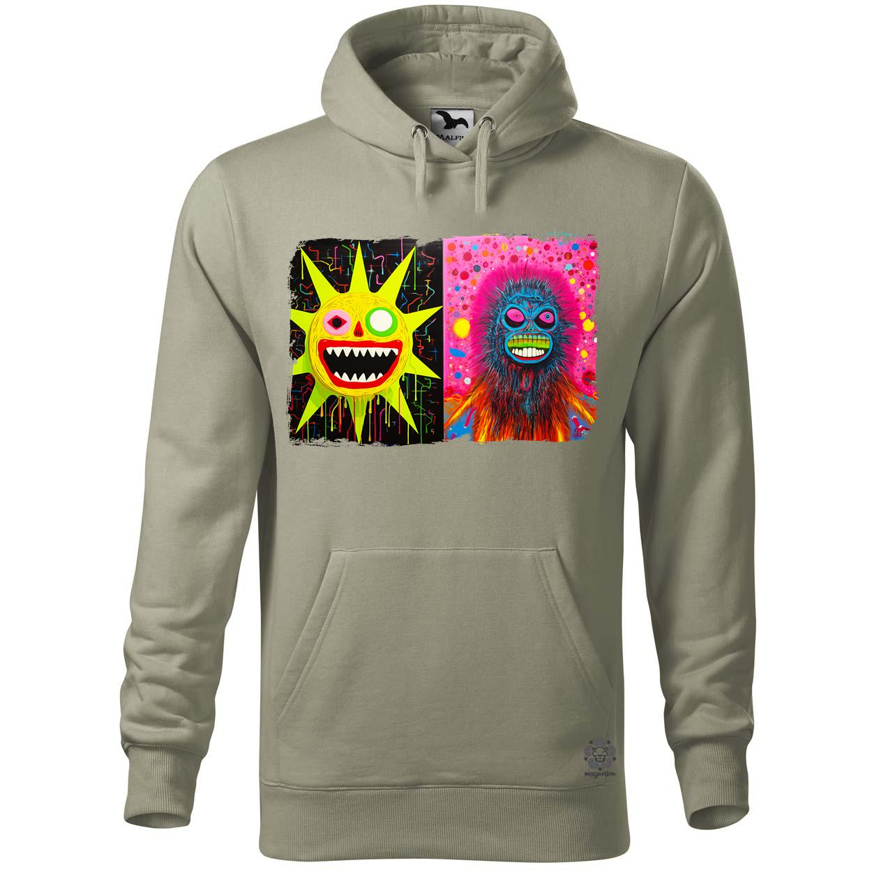 Multidimenzió ART deszkázás v4 egyedi  pulóver 