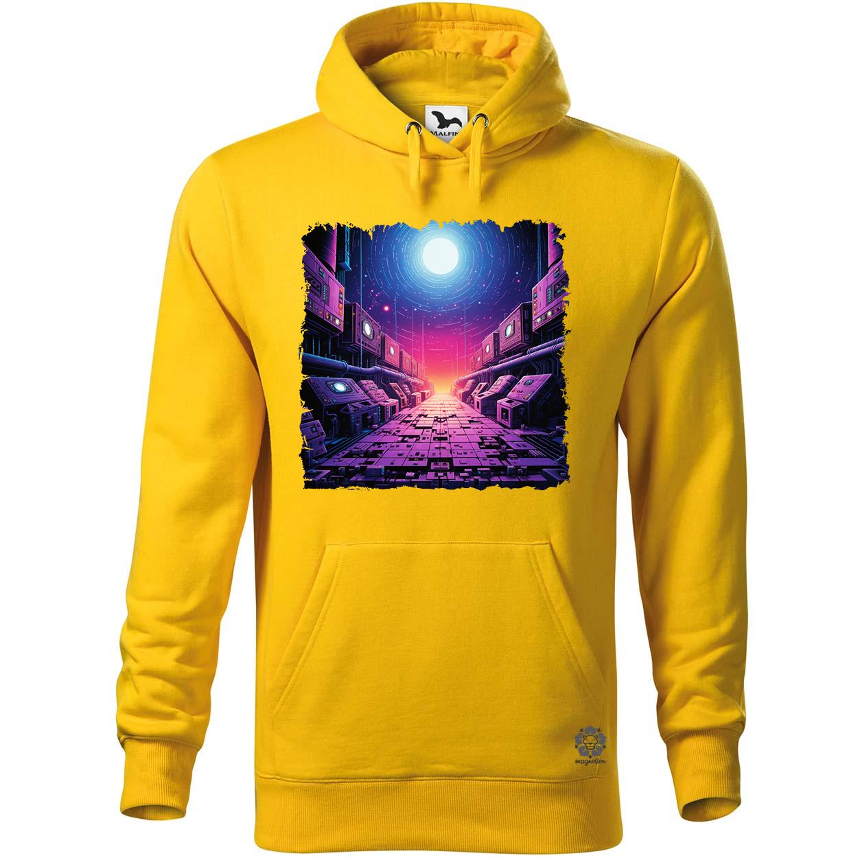 Pixelart bakelit az űrben v3 egyedi  pulóver 
