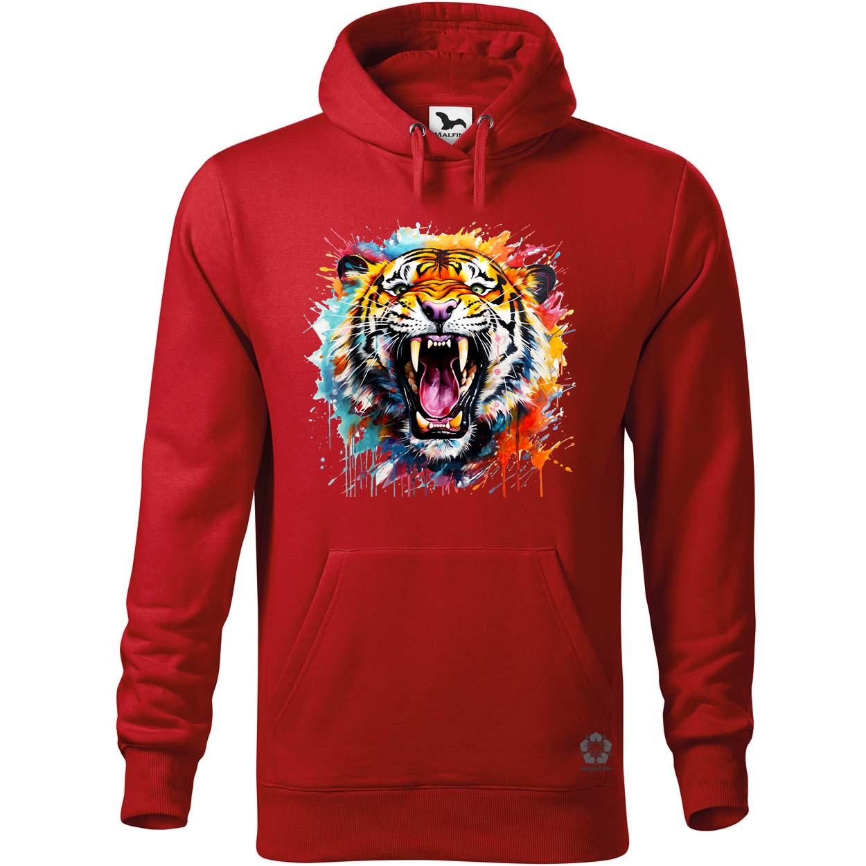 Üvöltő tigris v1 egyedi  pulóver 