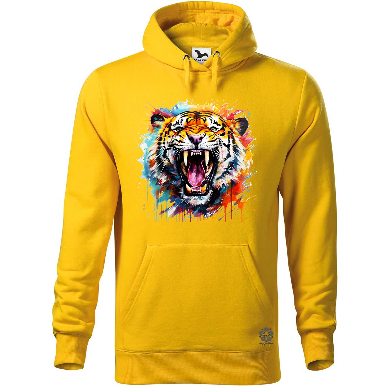 Üvöltő tigris v1 egyedi  pulóver 
