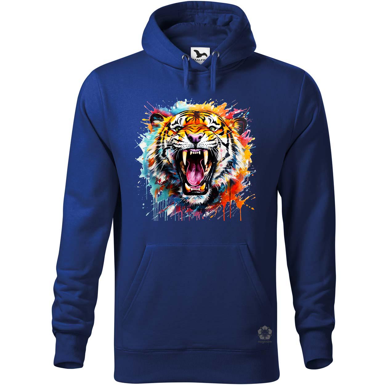 Üvöltő tigris v1 egyedi  pulóver 