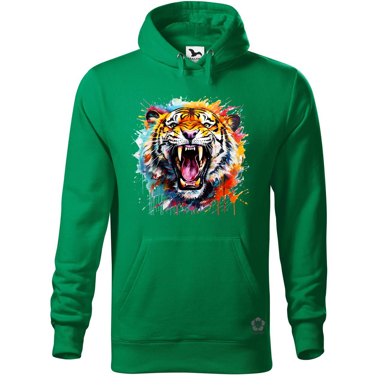 Üvöltő tigris v1 egyedi  pulóver 