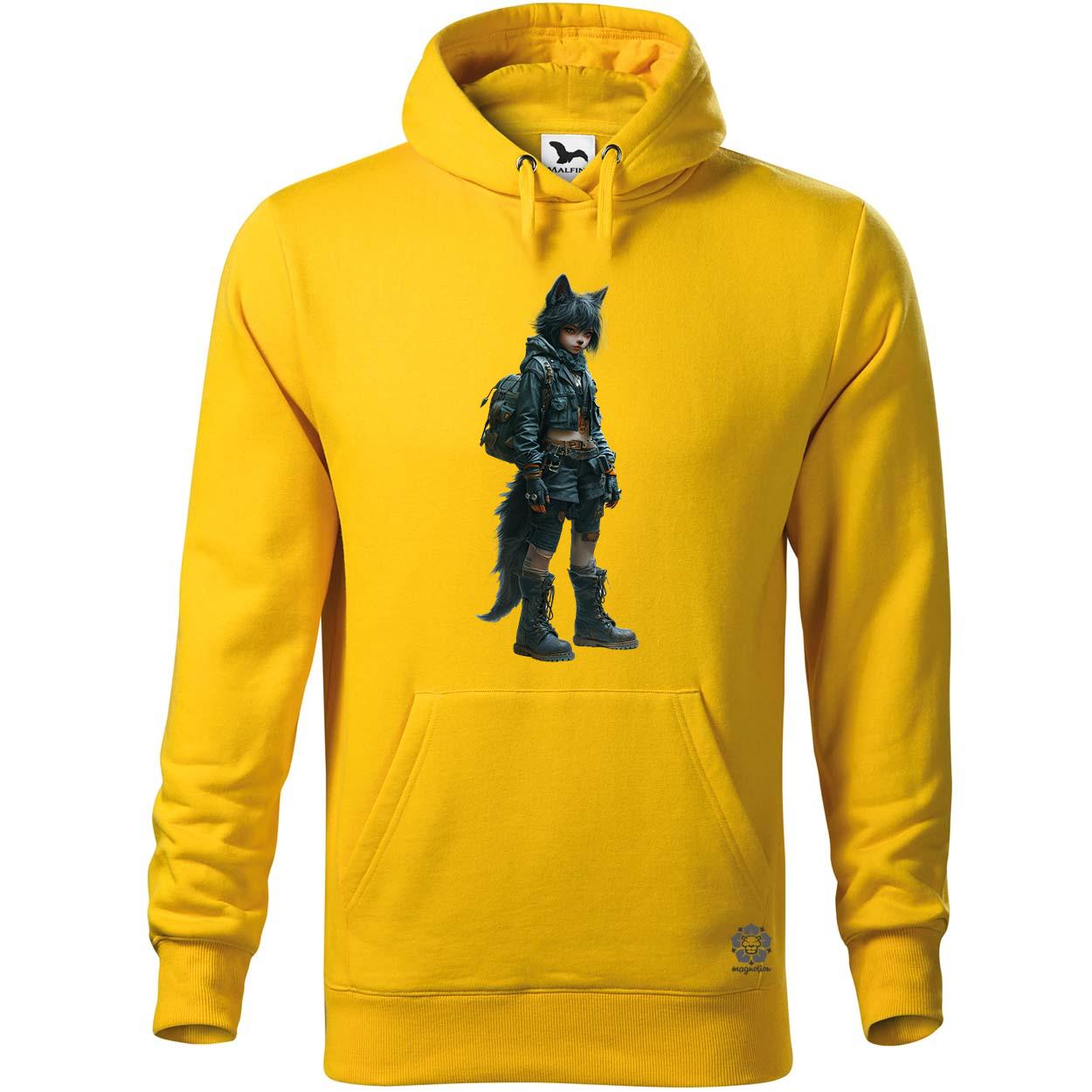 antropomorf róka lány v4 egyedi  pulóver 