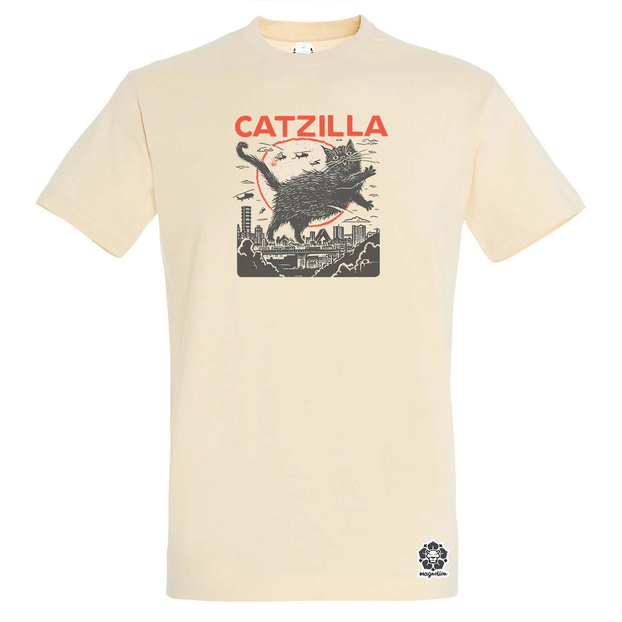 Catzilla v1 egyedi póló 