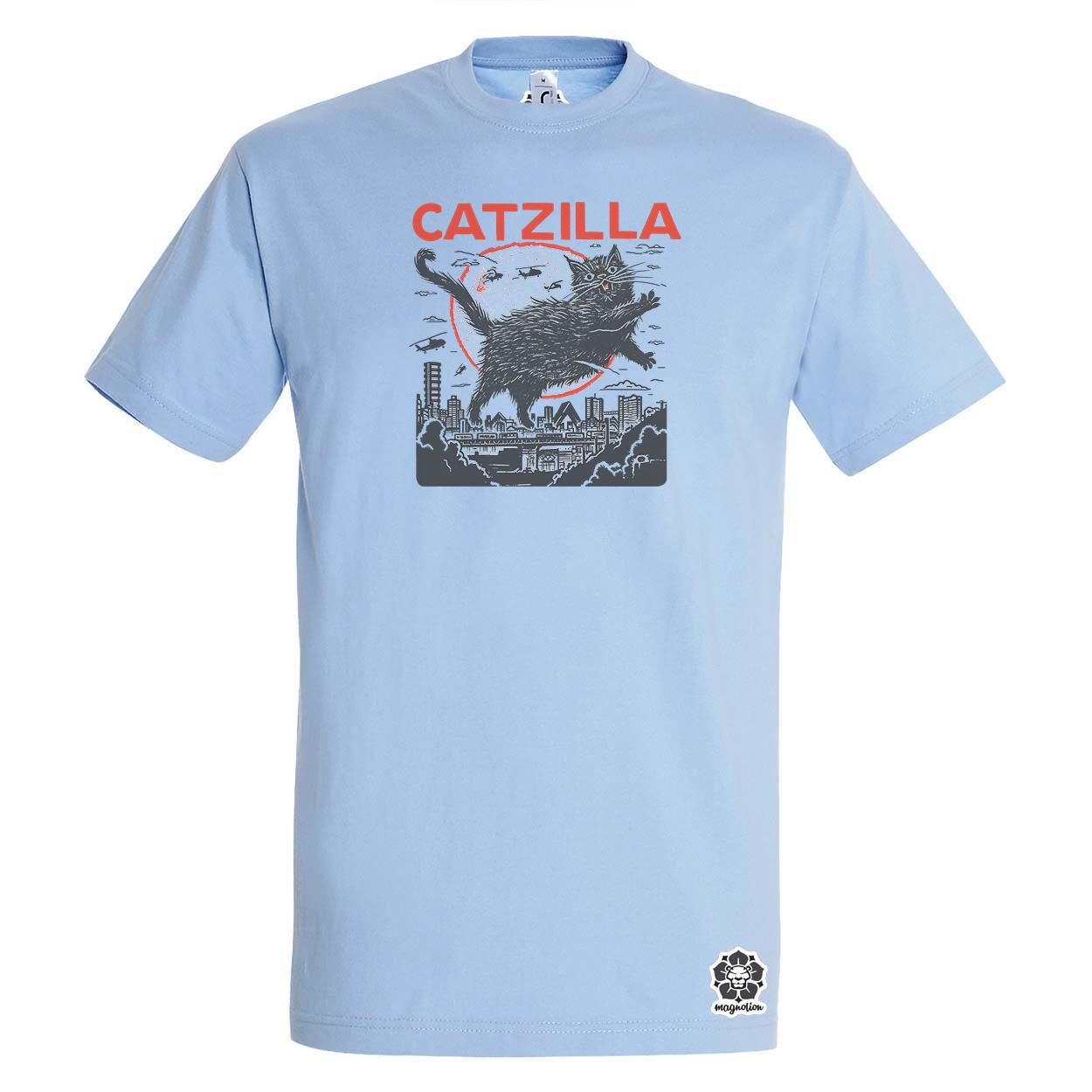 Catzilla v1 egyedi póló 