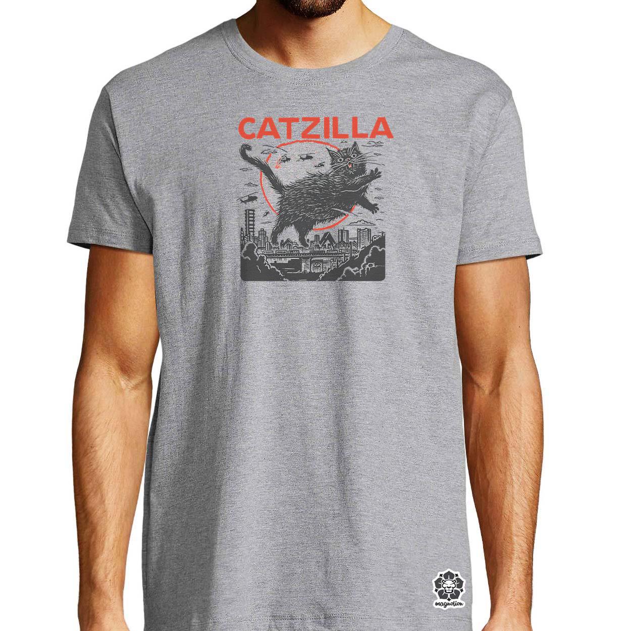 Catzilla v1 egyedi póló 