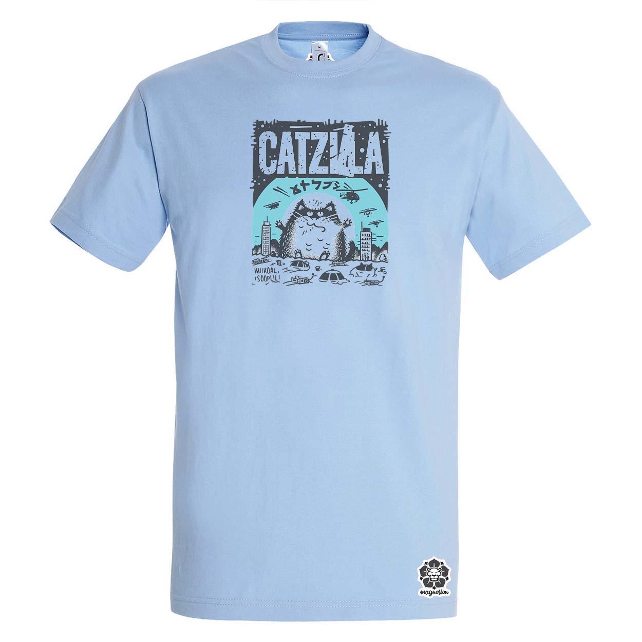 Catzilla v6 egyedi póló 