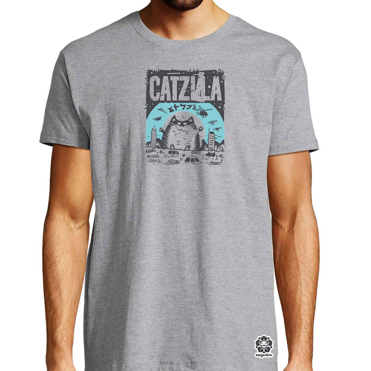 Catzilla v6 egyedi póló 