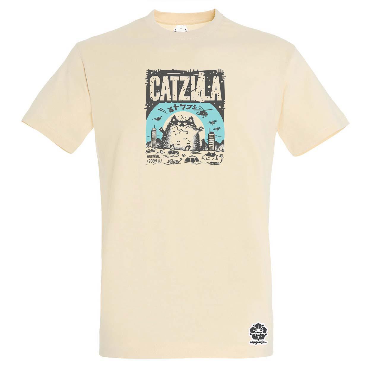 Catzilla v6 egyedi póló 