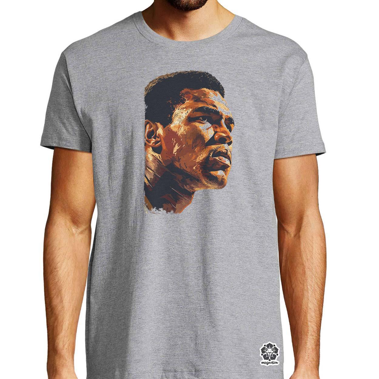 Muhammad Ali portré v2 egyedi póló 