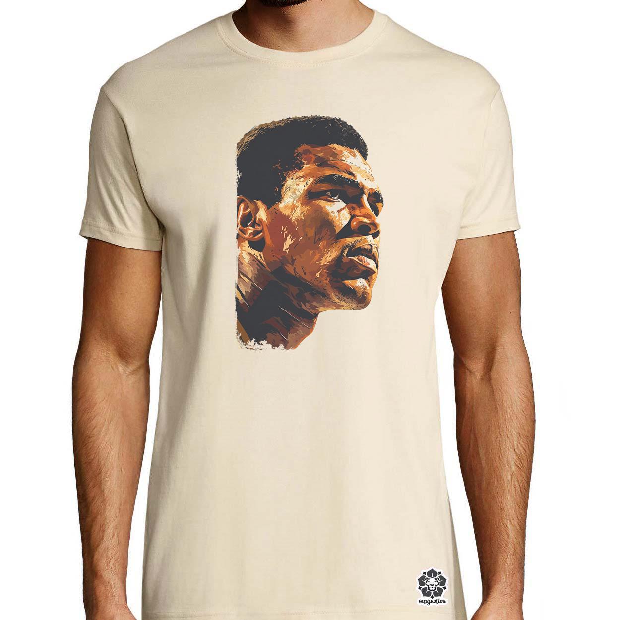 Muhammad Ali portré v2 egyedi póló 