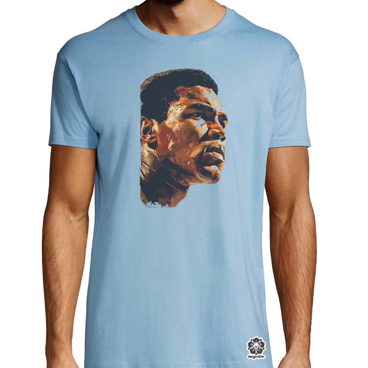 Muhammad Ali portré v2 egyedi póló 