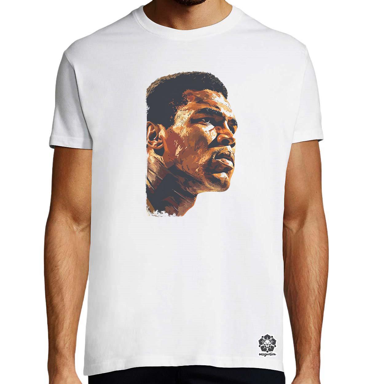 Muhammad Ali portré v2 egyedi póló 