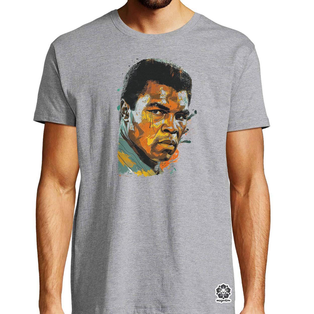Muhammad Ali portré v4 egyedi póló 