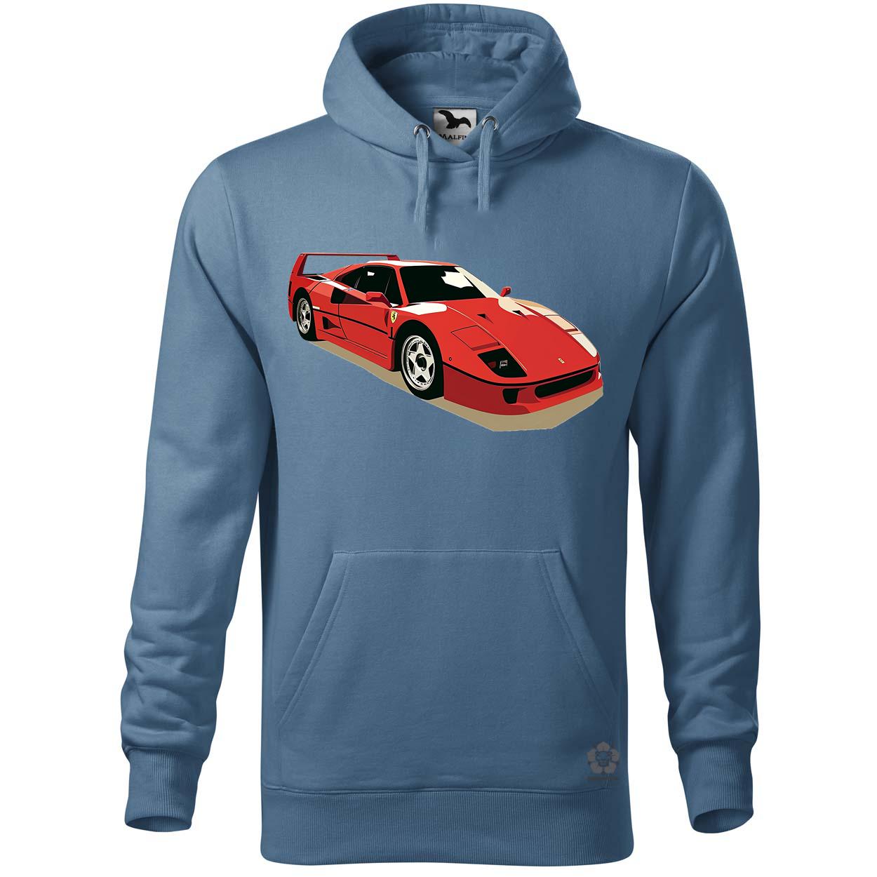 Ferrari F40 rajz v10 egyedi  pulóver 