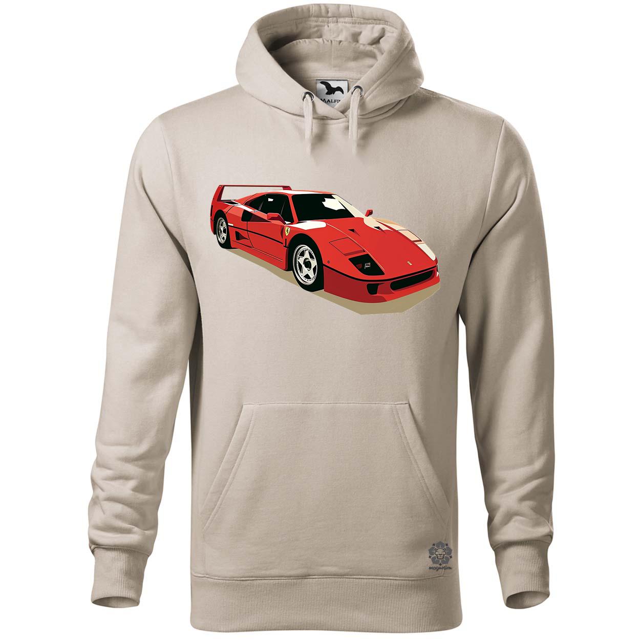 Ferrari F40 rajz v10 egyedi  pulóver 