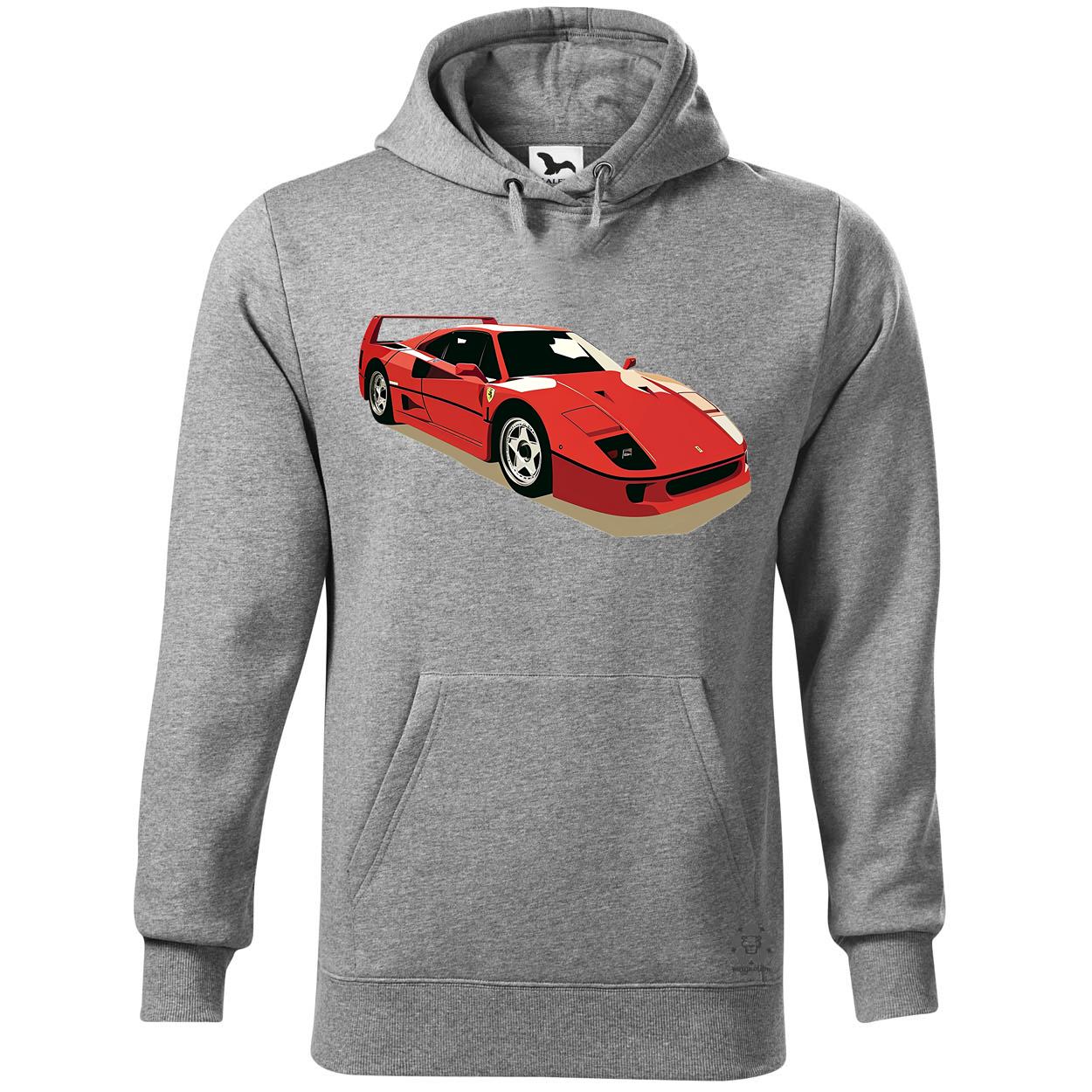 Ferrari F40 rajz v10 egyedi  pulóver 
