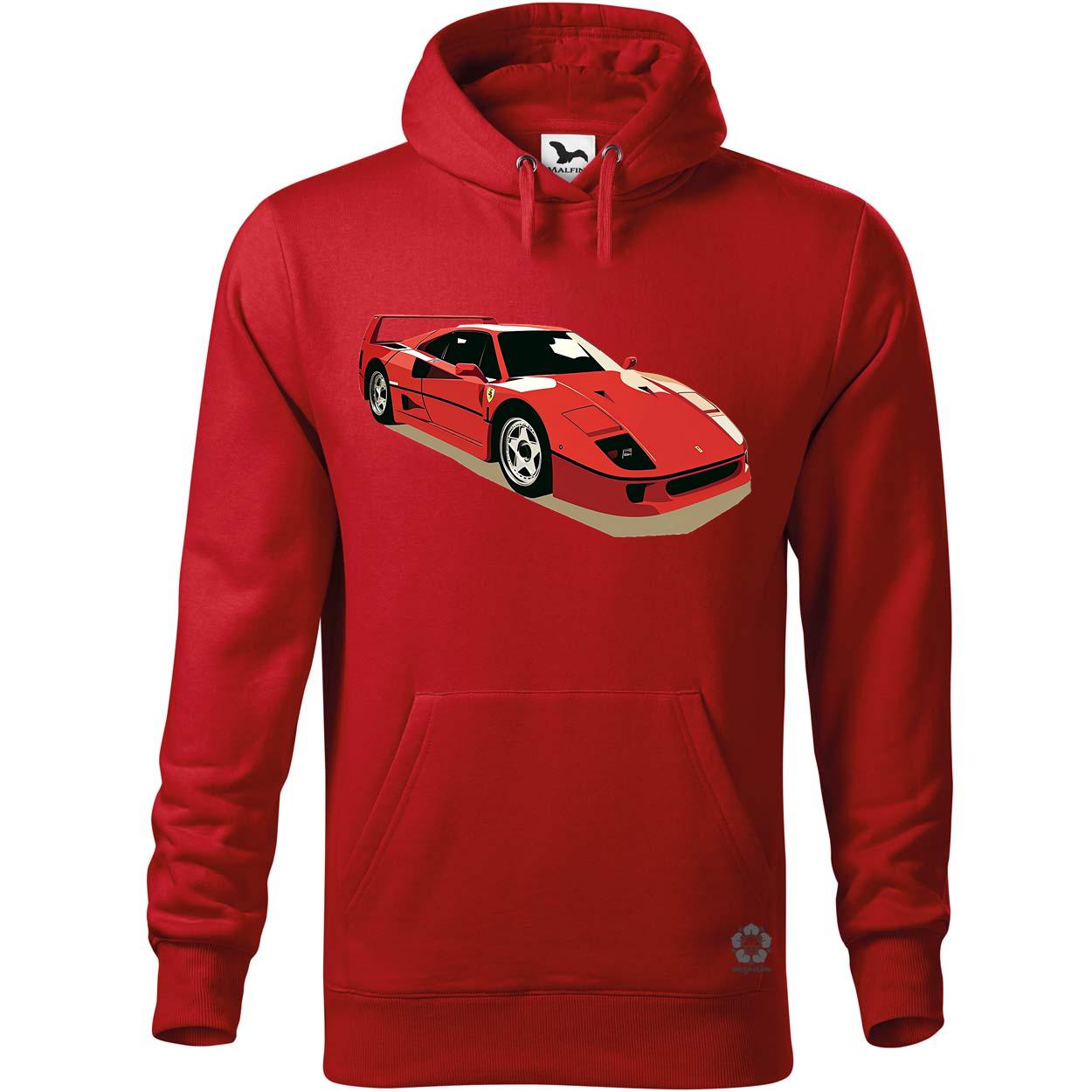 Ferrari F40 rajz v10 egyedi  pulóver 