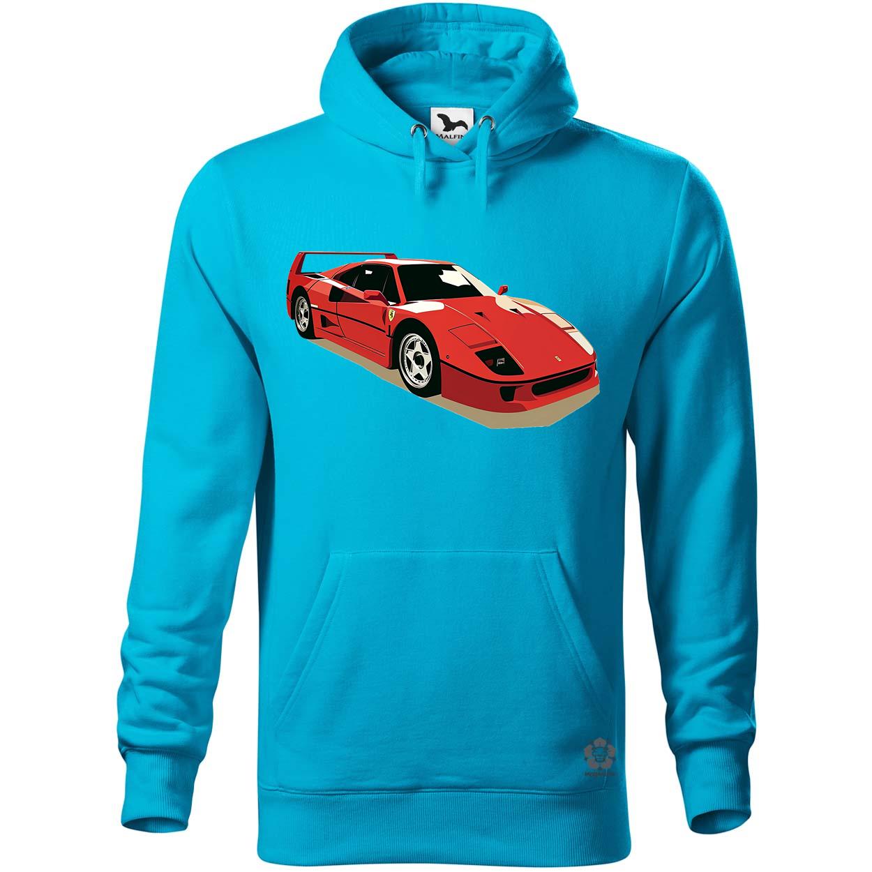 Ferrari F40 rajz v10 egyedi  pulóver 