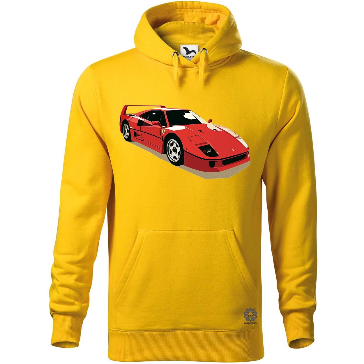 Ferrari F40 rajz v10 egyedi  pulóver 