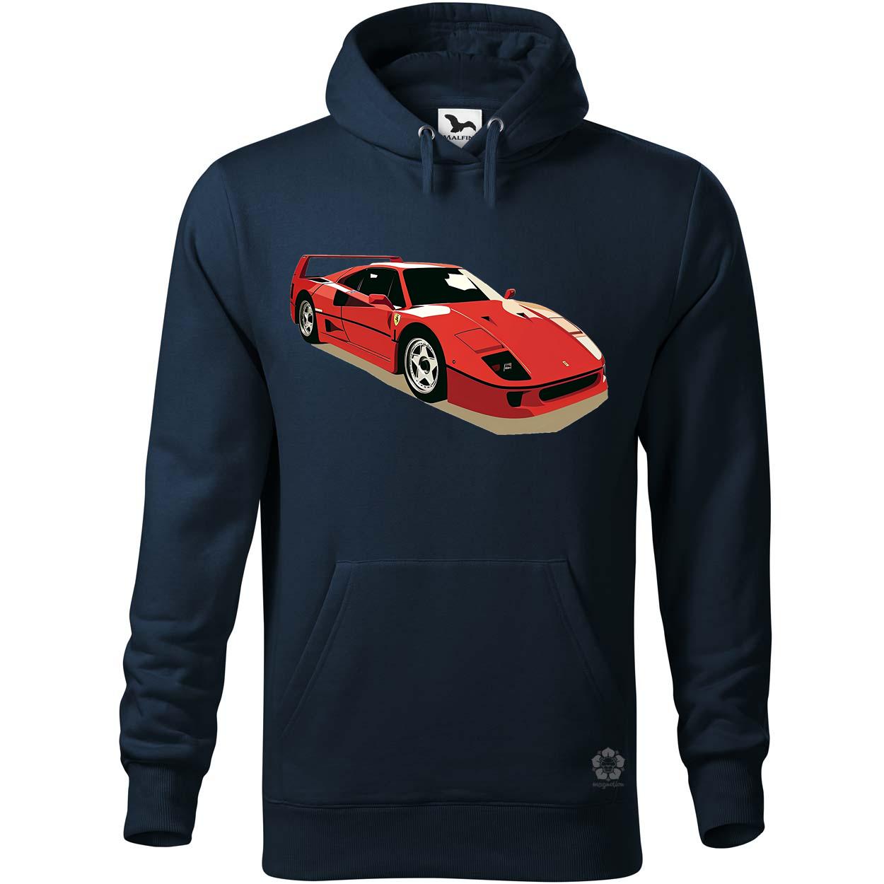 Ferrari F40 rajz v10 egyedi  pulóver 