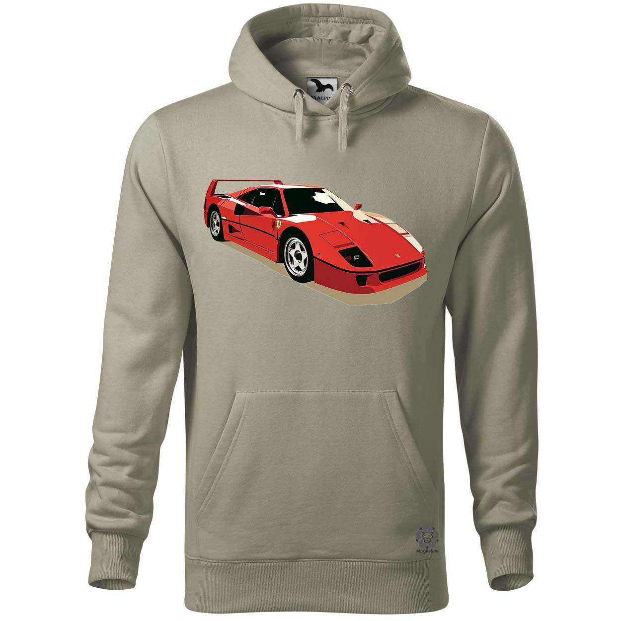 Ferrari F40 rajz v10 egyedi  pulóver 