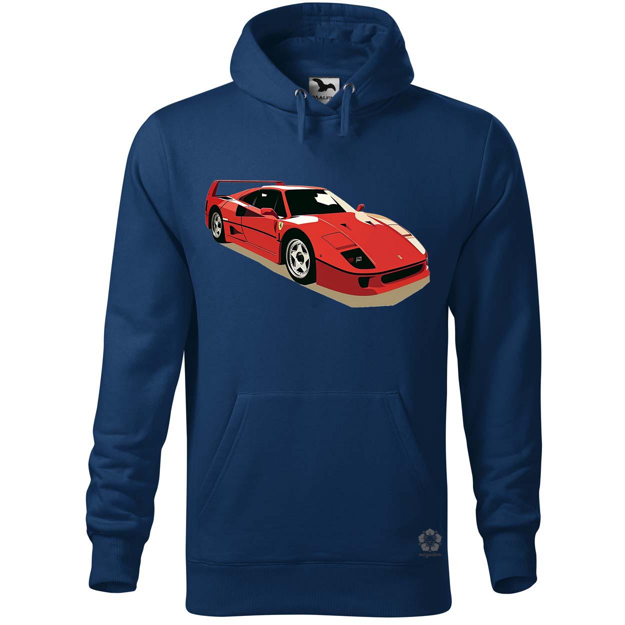 Ferrari F40 rajz v10 egyedi  pulóver 