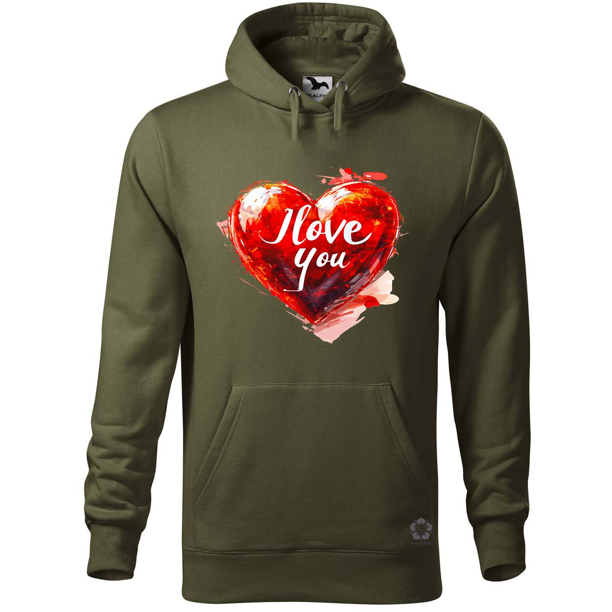 I love U v3 egyedi  pulóver 