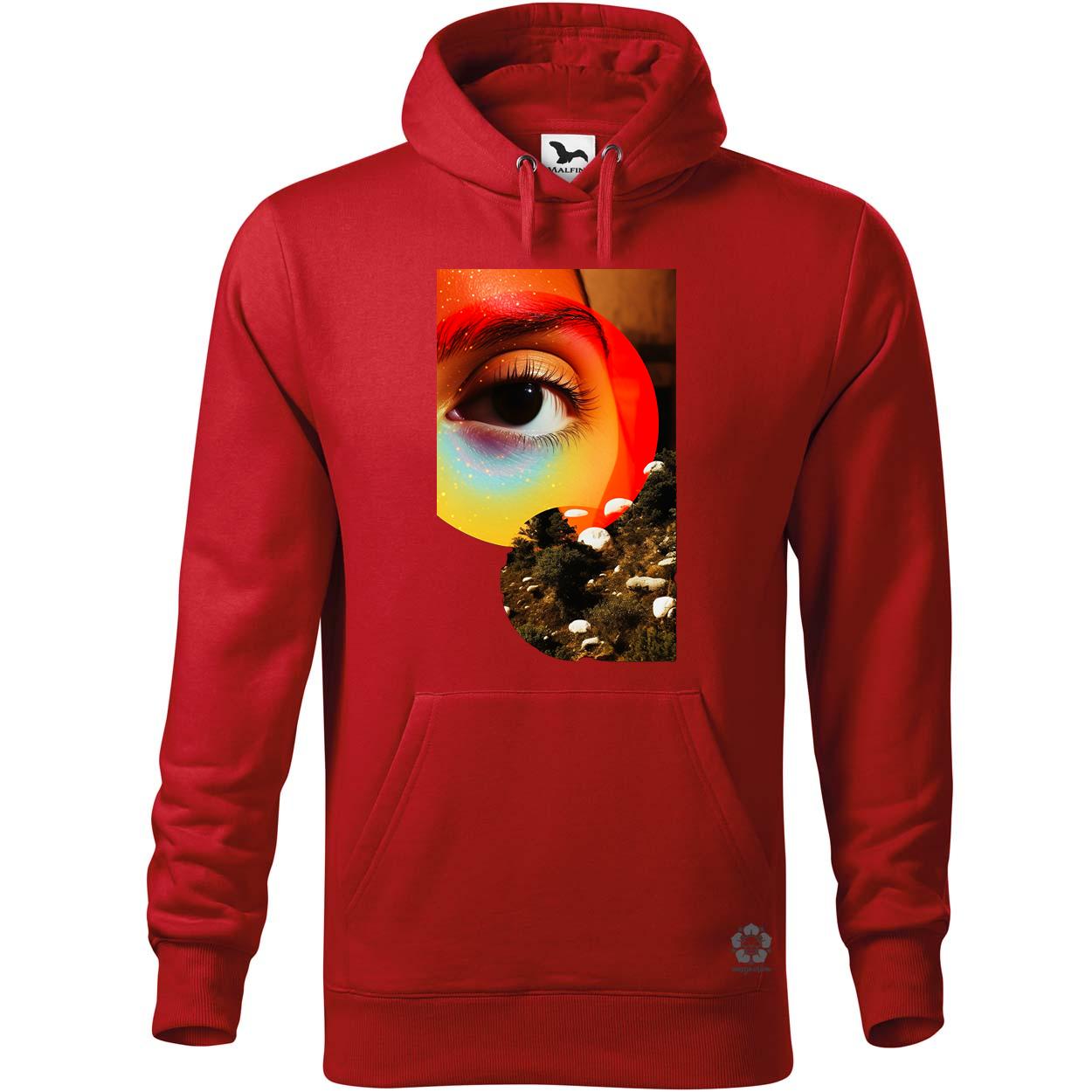 Szürreál kollázs v1 egyedi  pulóver 