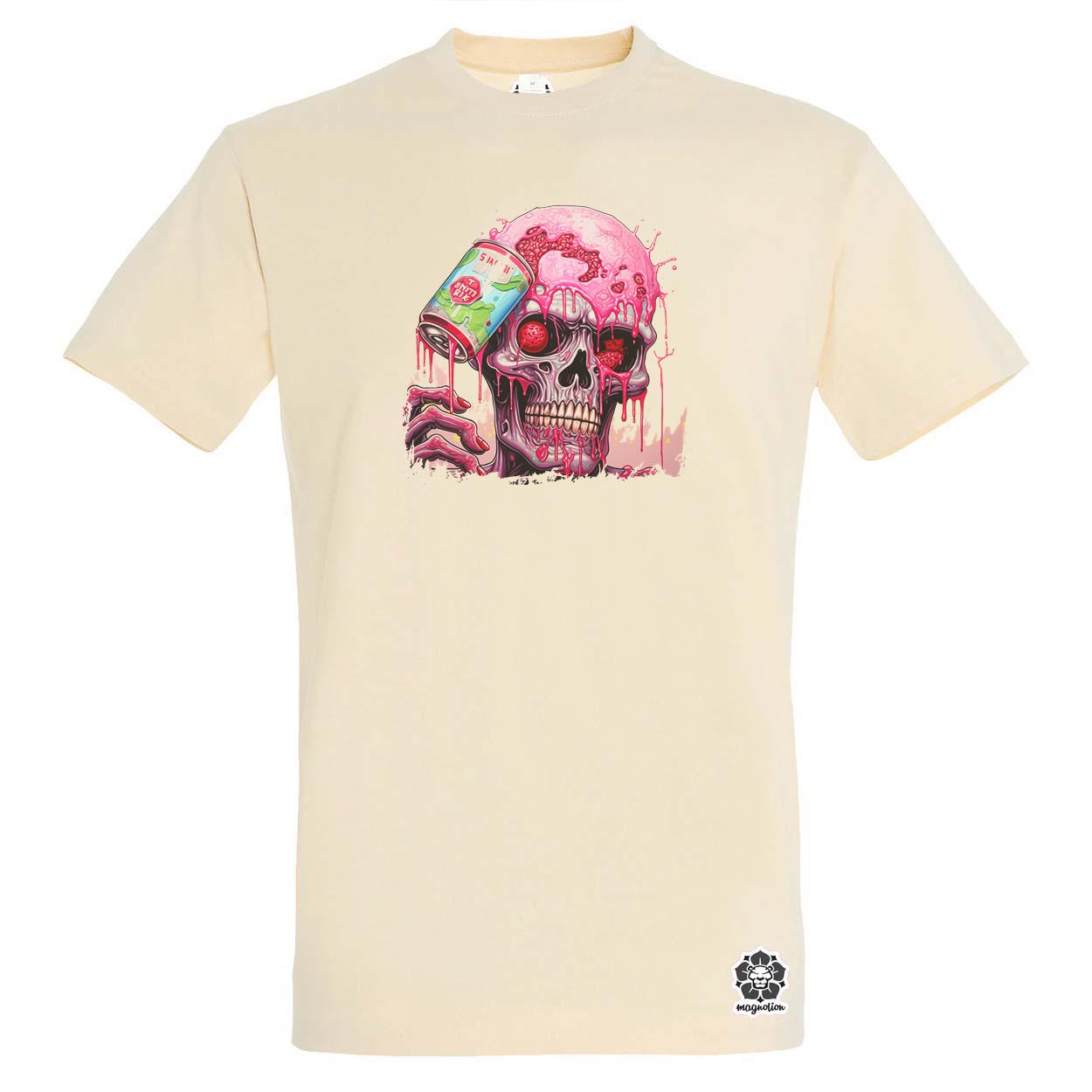Pink zombi v1 egyedi póló 