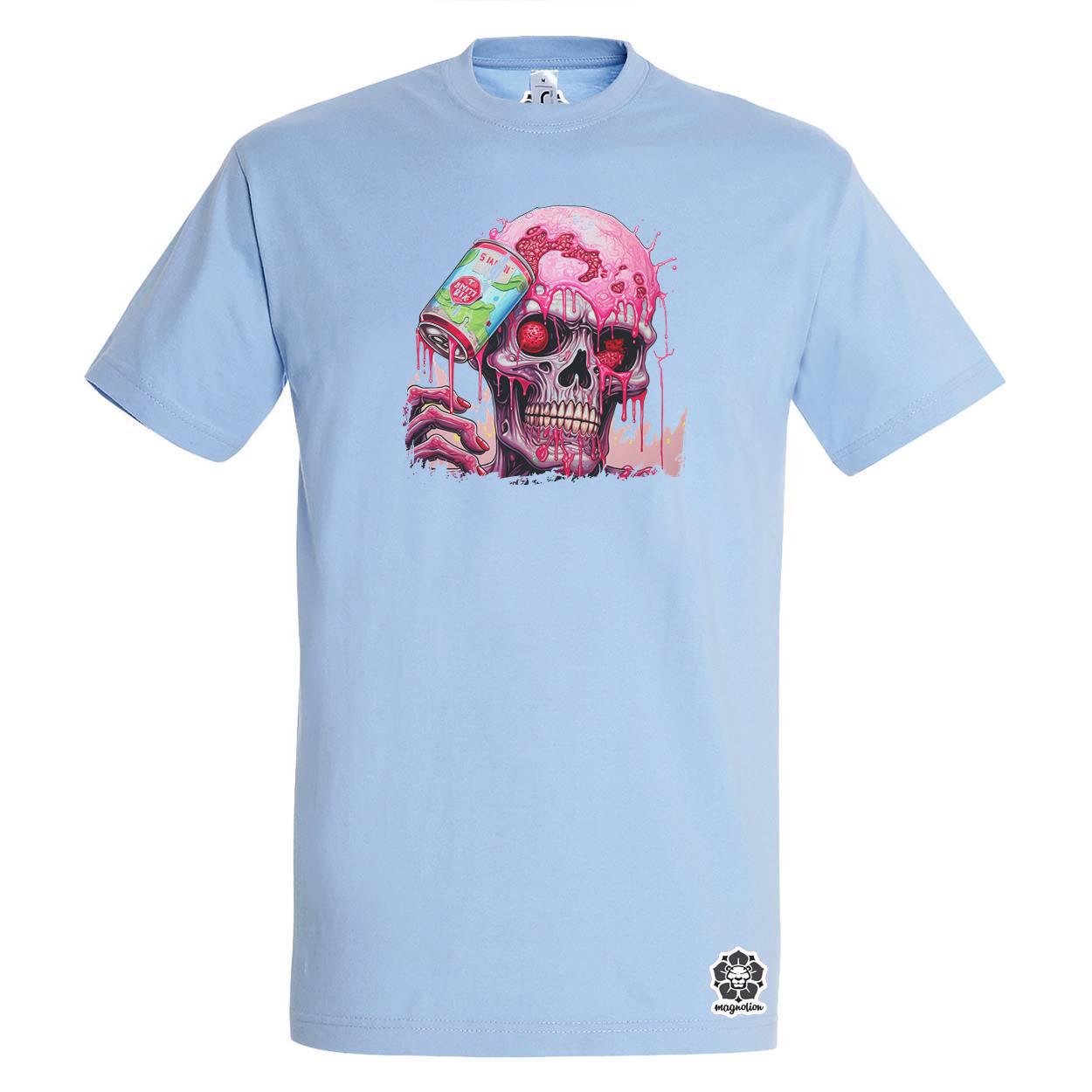 Pink zombi v1 egyedi póló 