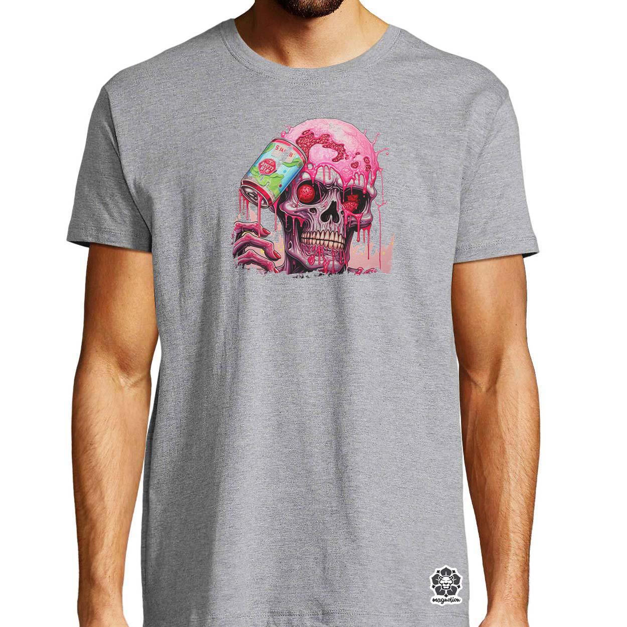 Pink zombi v1 egyedi póló 