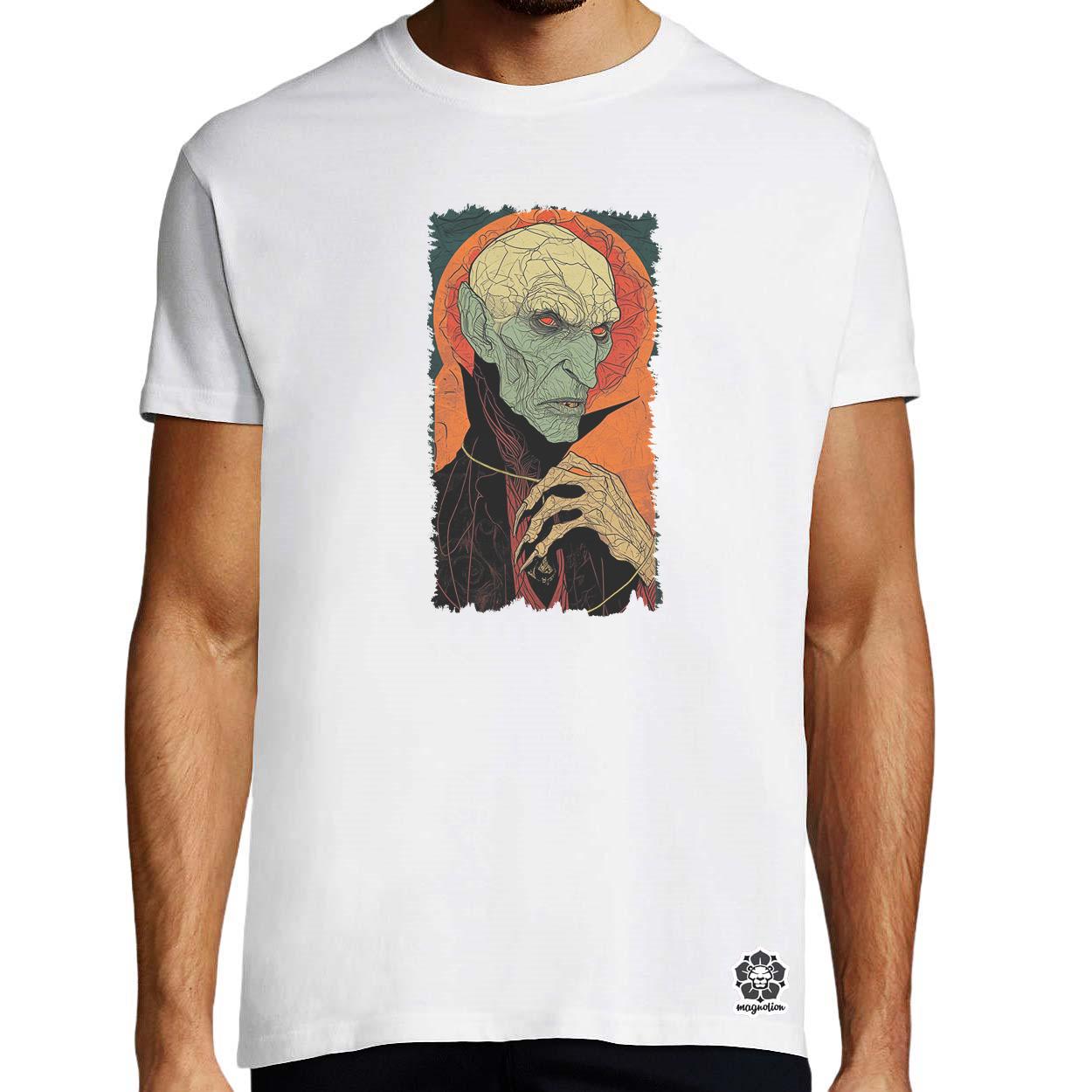 Drakula portré v3 egyedi póló 