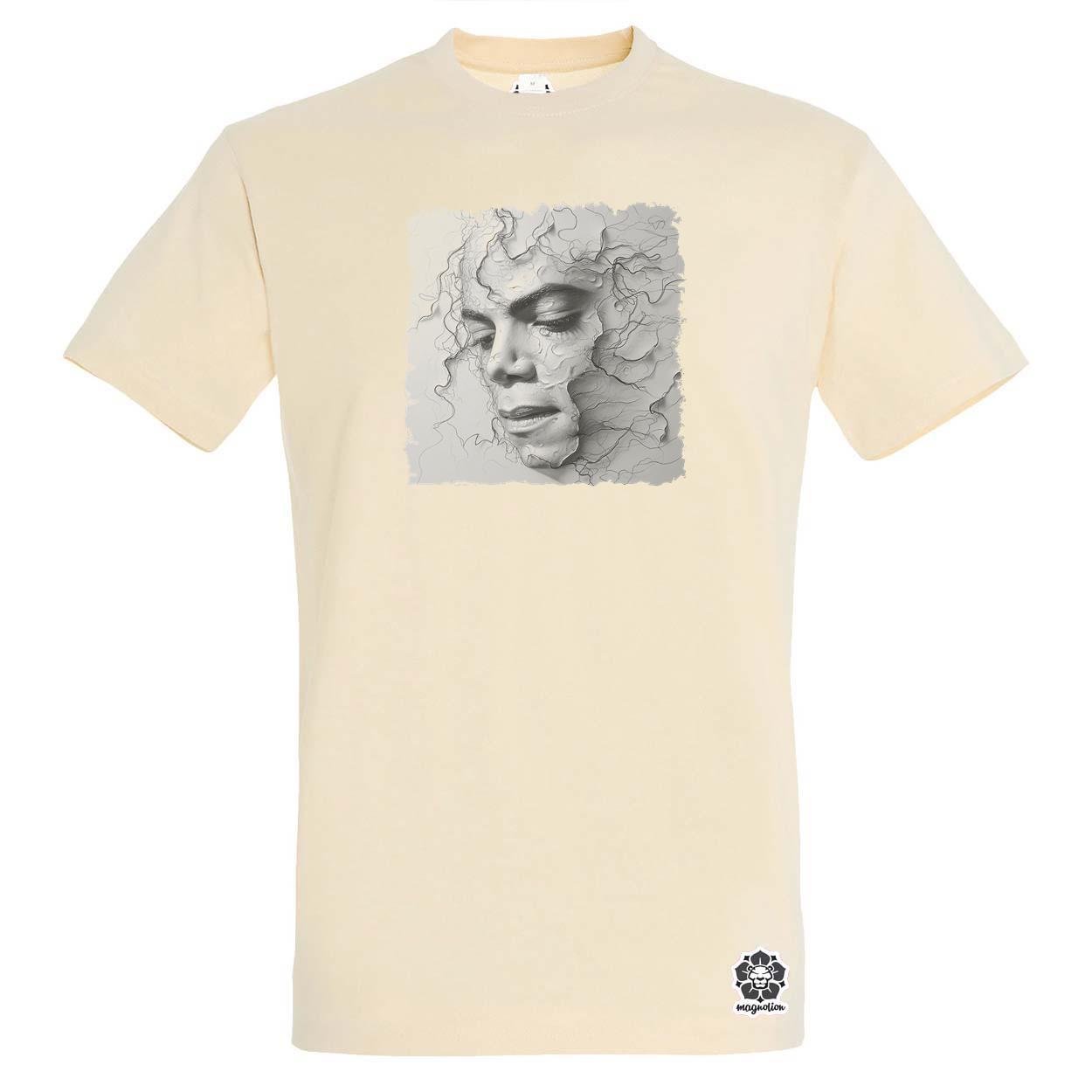 Michael Jackson rajz portré v2 egyedi póló 