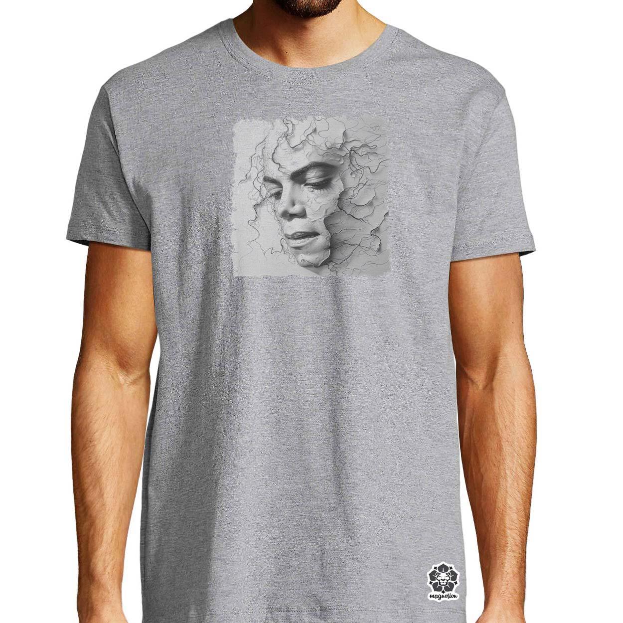 Michael Jackson rajz portré v2 egyedi póló 