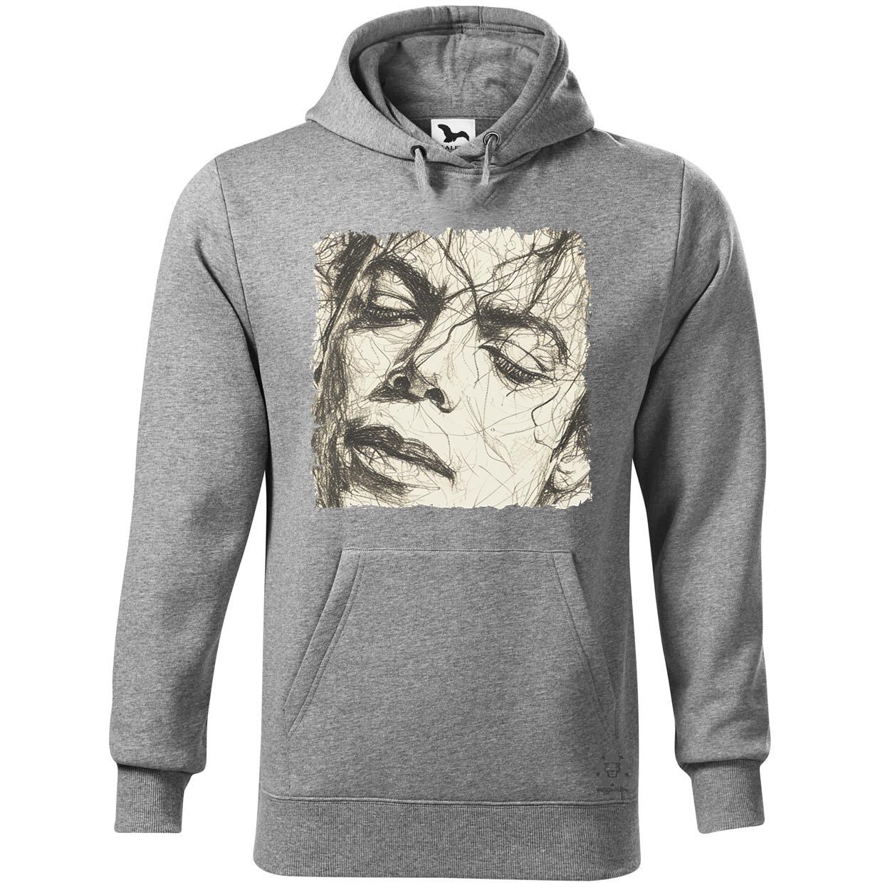 Michael Jackson rajz portré v5 egyedi  pulóver 