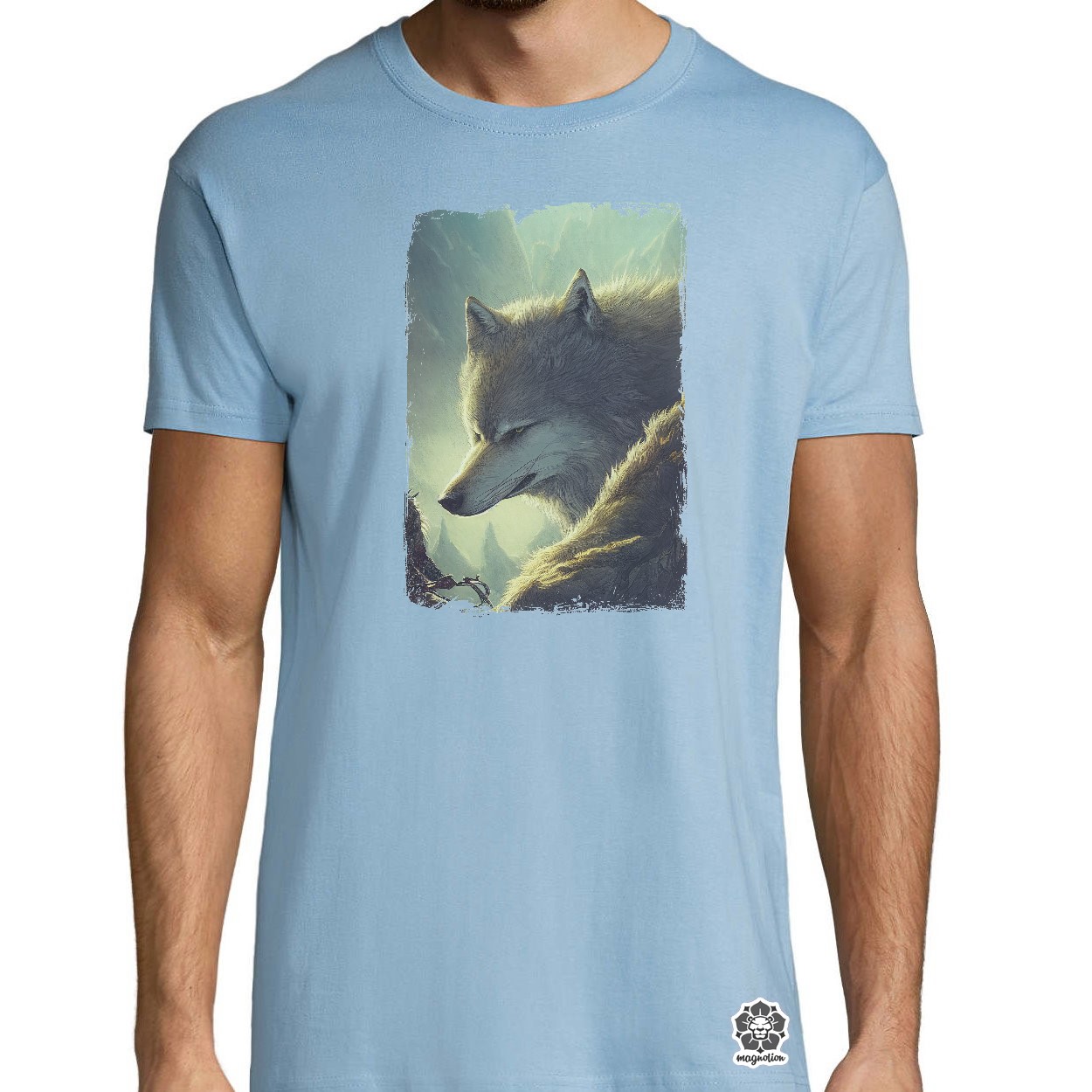Skandináv mitológia Tyr és Fenrir egyedi póló 