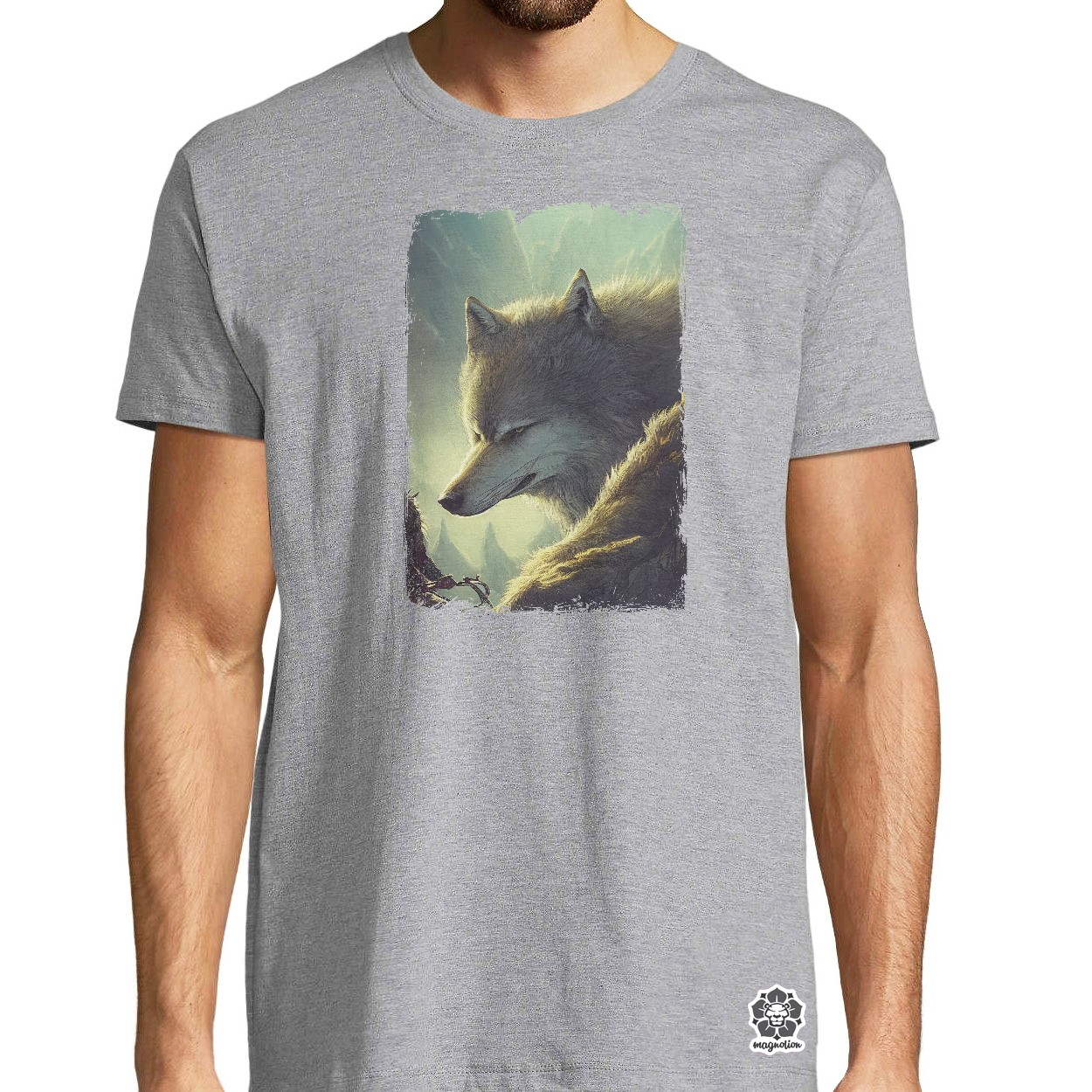 Skandináv mitológia Tyr és Fenrir egyedi póló 
