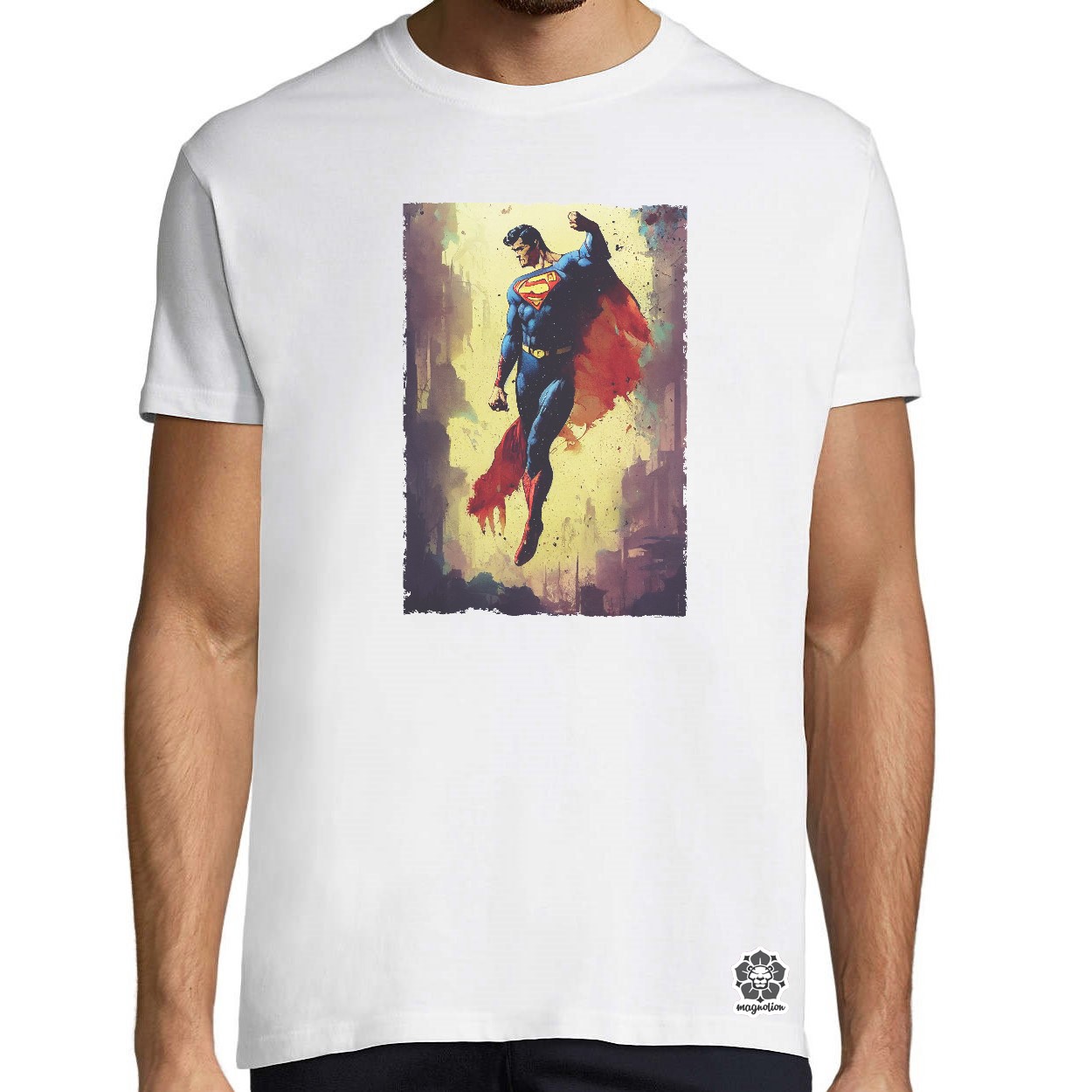 Superman fanart v1 egyedi póló 