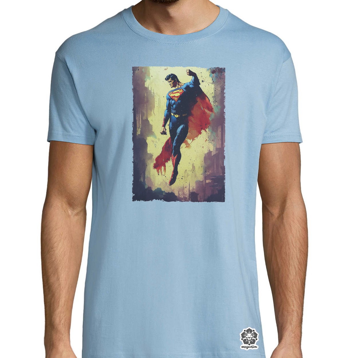 Superman fanart v1 egyedi póló 
